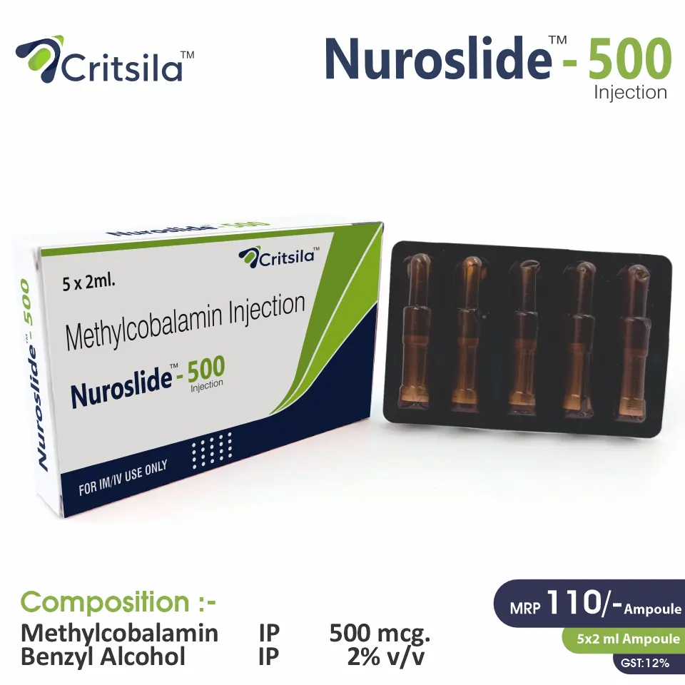 Methylcobalamin 500mcg Injection in PCD Pharma Franchise at Best Price